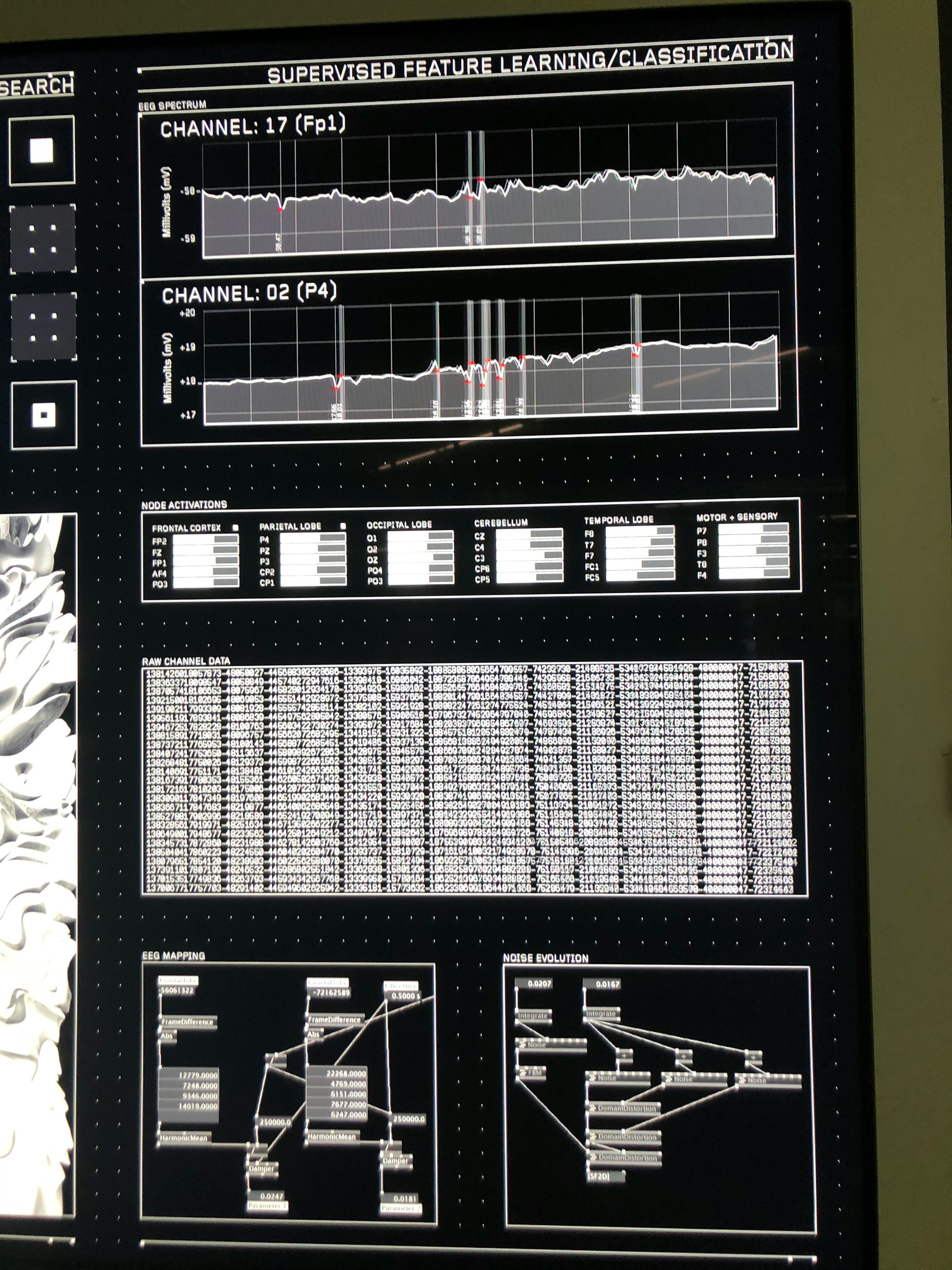 A screenshot of a data interface.